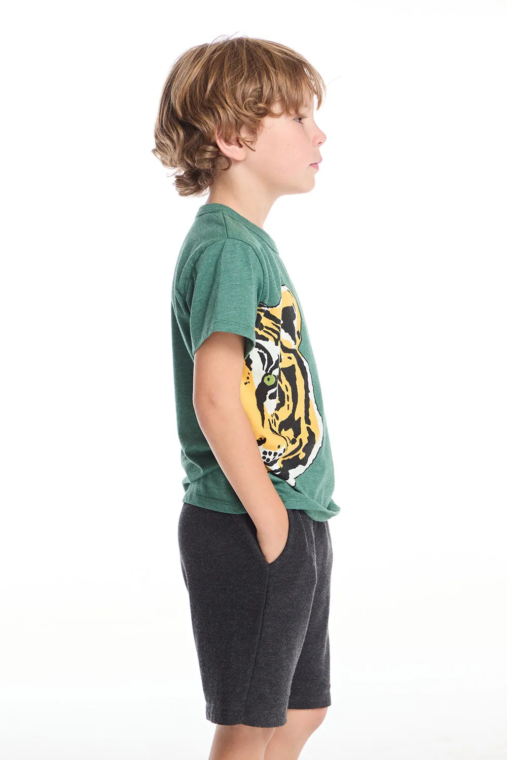 Tiger Eyes Boys Tee sold by Chaser product image thumbnail 2