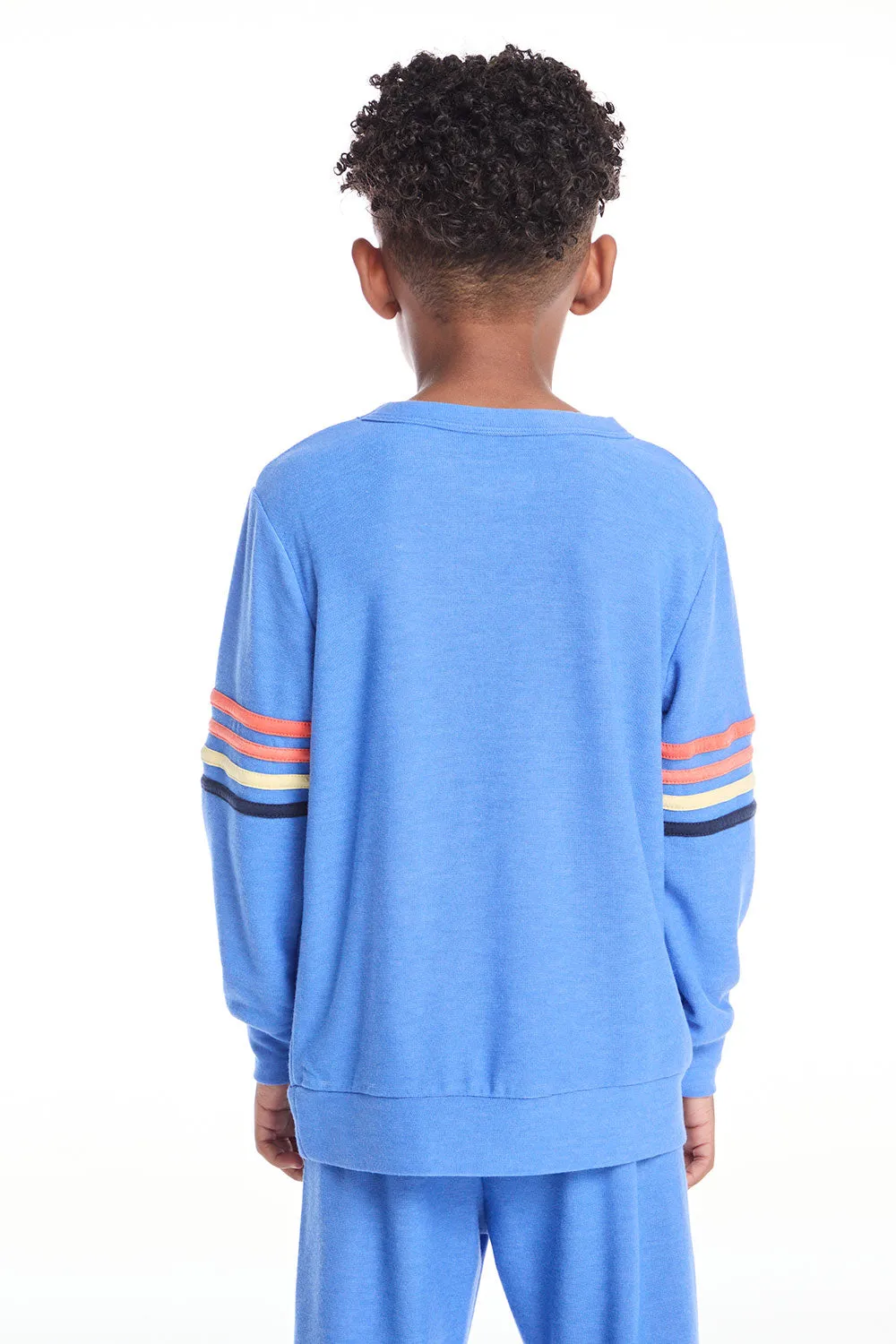 Comfy Blue Dream Long Sleeve Boys Pullover sold by Chaser product image thumbnail 3