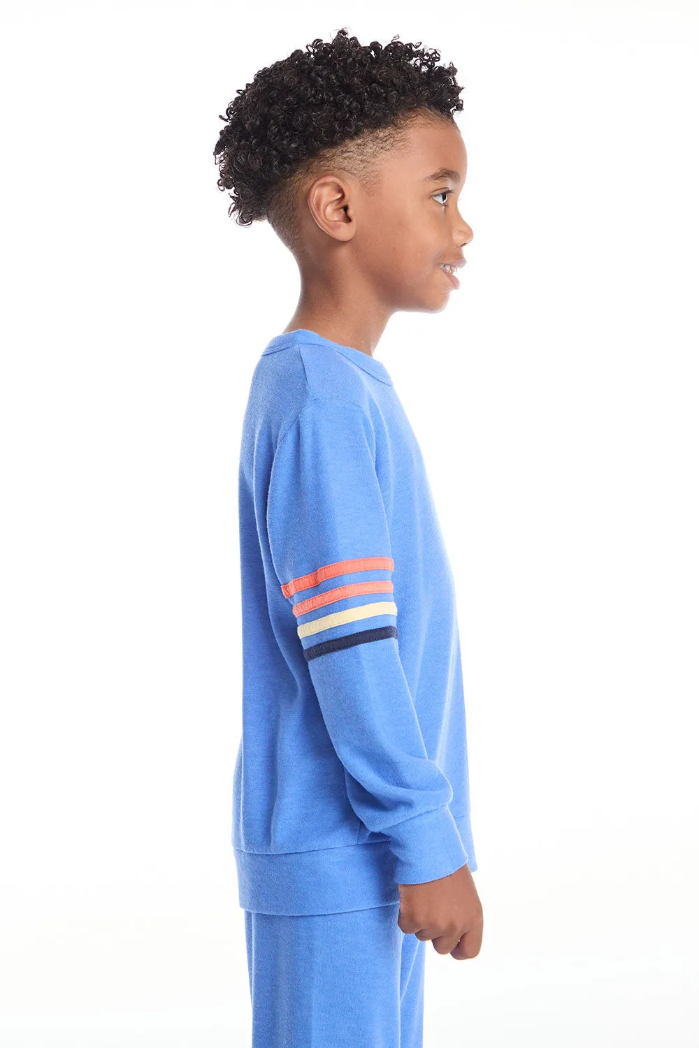 Comfy Blue Dream Long Sleeve Boys Pullover sold by Chaser product image thumbnail 2