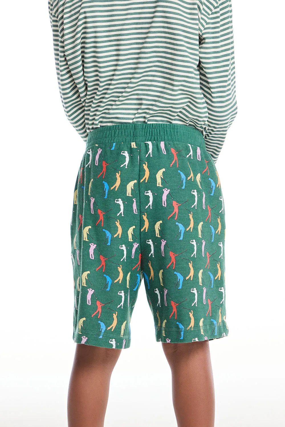 Allover Golfers Boys Shorts sold by Chaser product image thumbnail 4