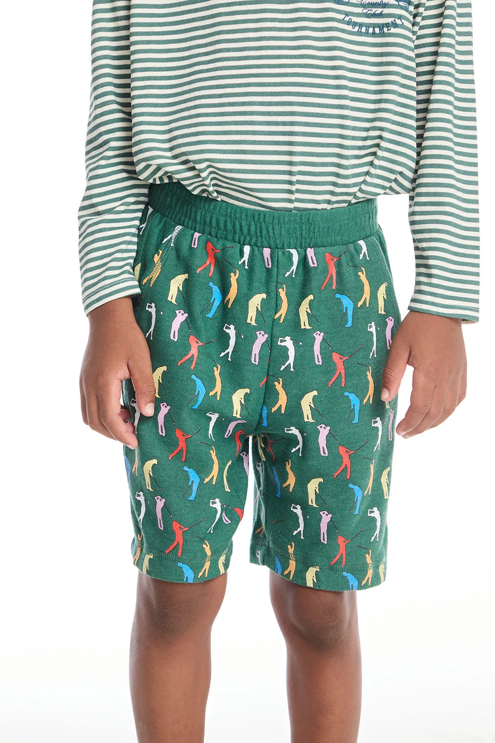 Allover Golfers Boys Shorts sold by Chaser