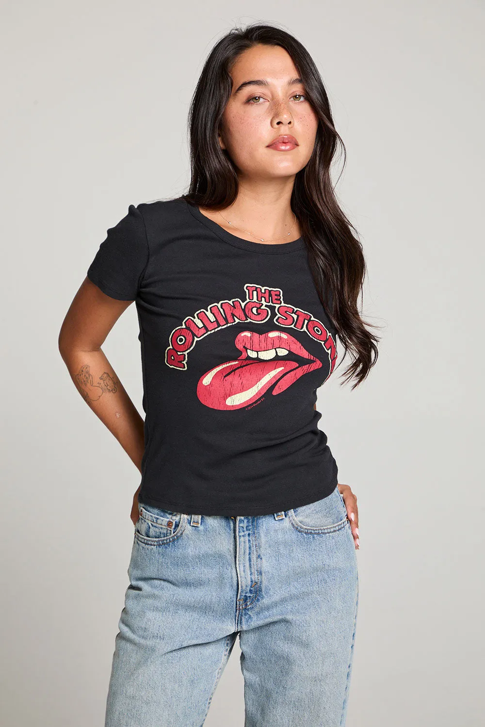 Rolling Stones Classic Logo Issaa Tee sold by Chaser product image thumbnail 5