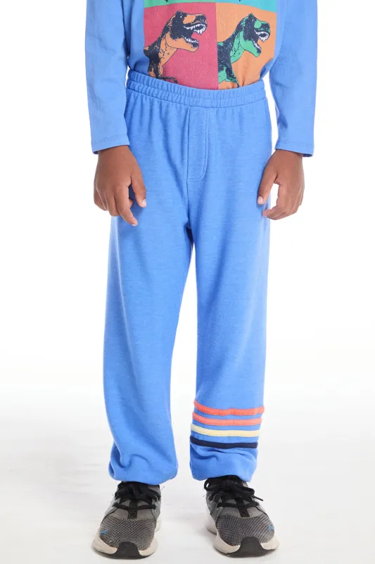 No Side Seam Blue Dream Boys Jogger with Strapping sold by Chaser