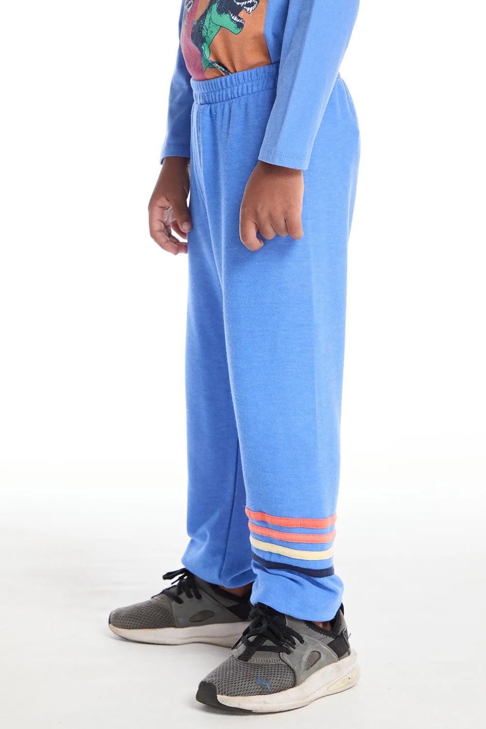 No Side Seam Blue Dream Boys Jogger with Strapping sold by Chaser product image thumbnail 2