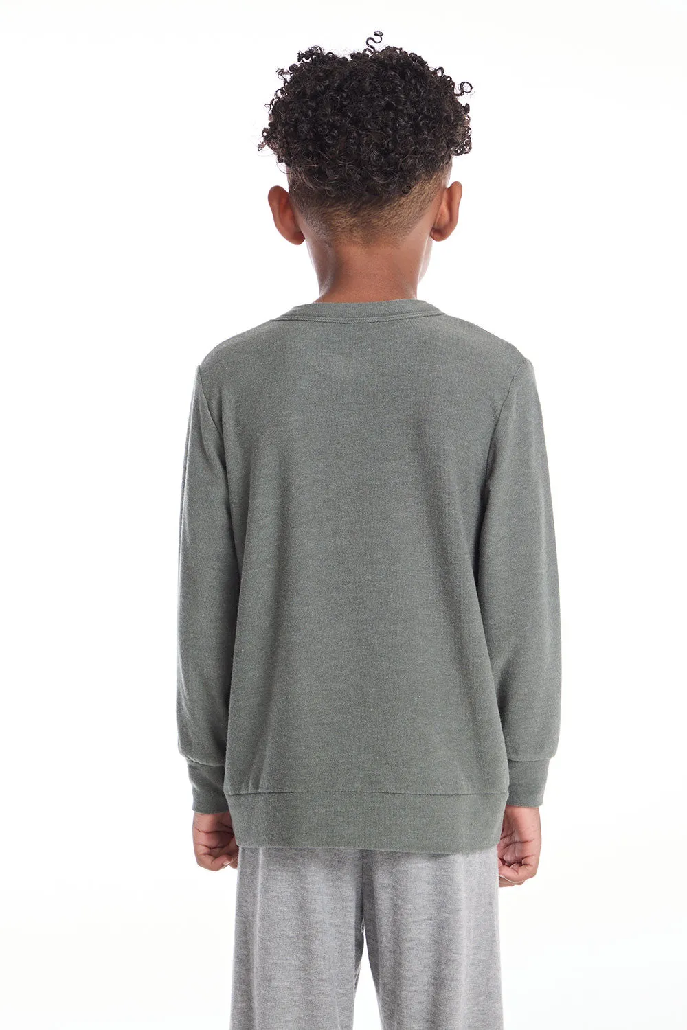 Scribble Bolt Boys Long Sleeves sold by Chaser product image thumbnail 4