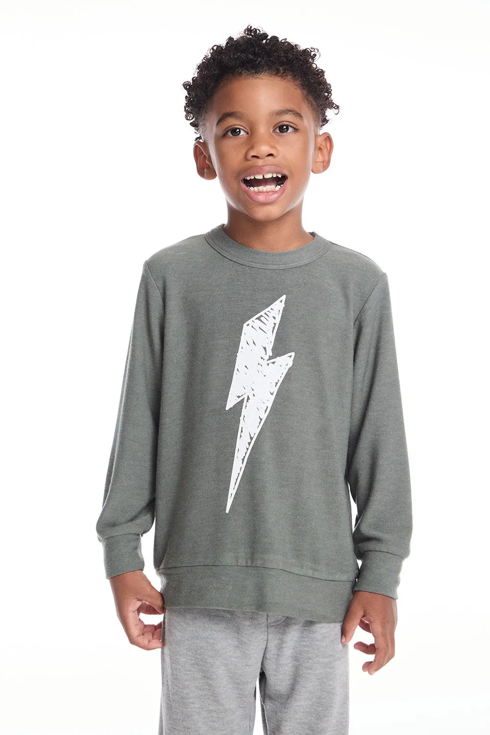 Scribble Bolt Boys Long Sleeves sold by Chaser