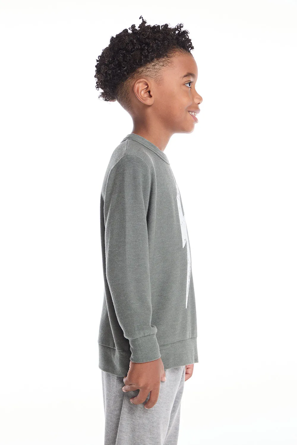 Scribble Bolt Boys Long Sleeves sold by Chaser product image thumbnail 2