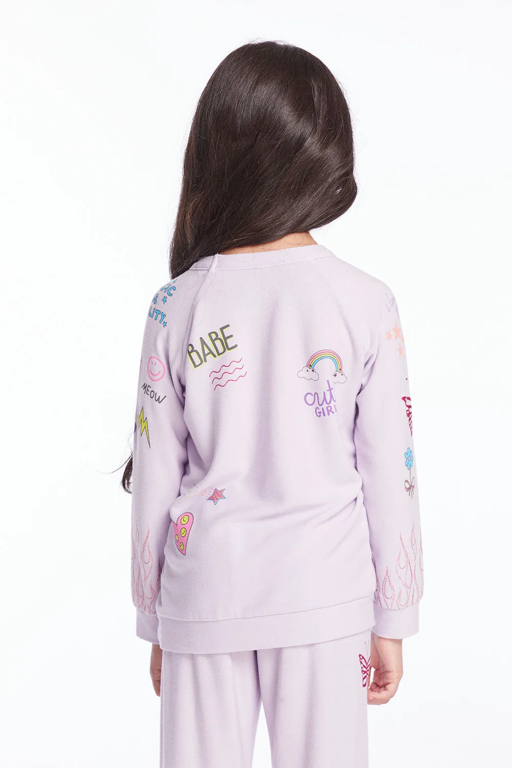 Dear Diary Girls Pullover sold by Chaser product image thumbnail 3