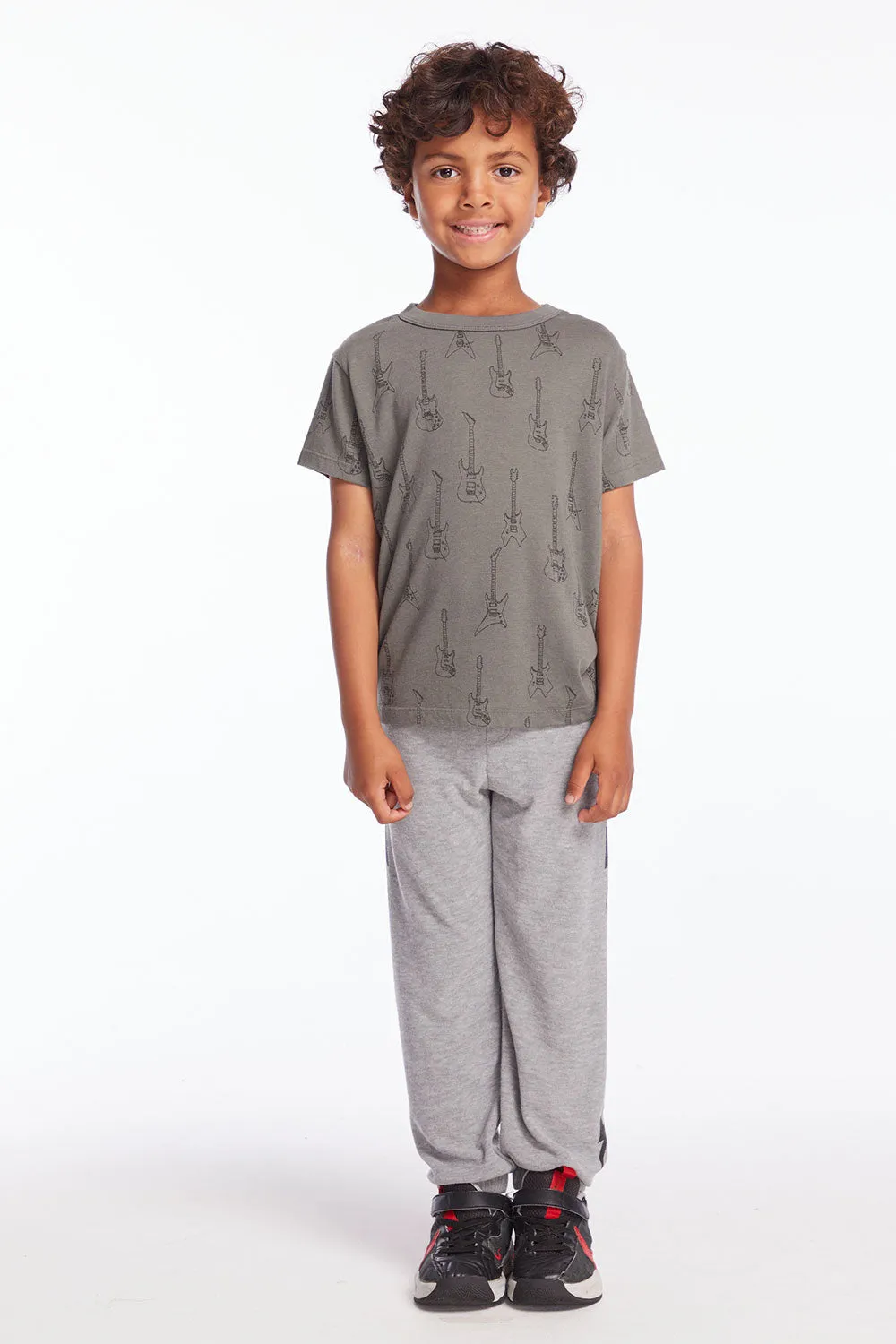 Electric Guitars Boys Tee sold by Chaser product image thumbnail 4