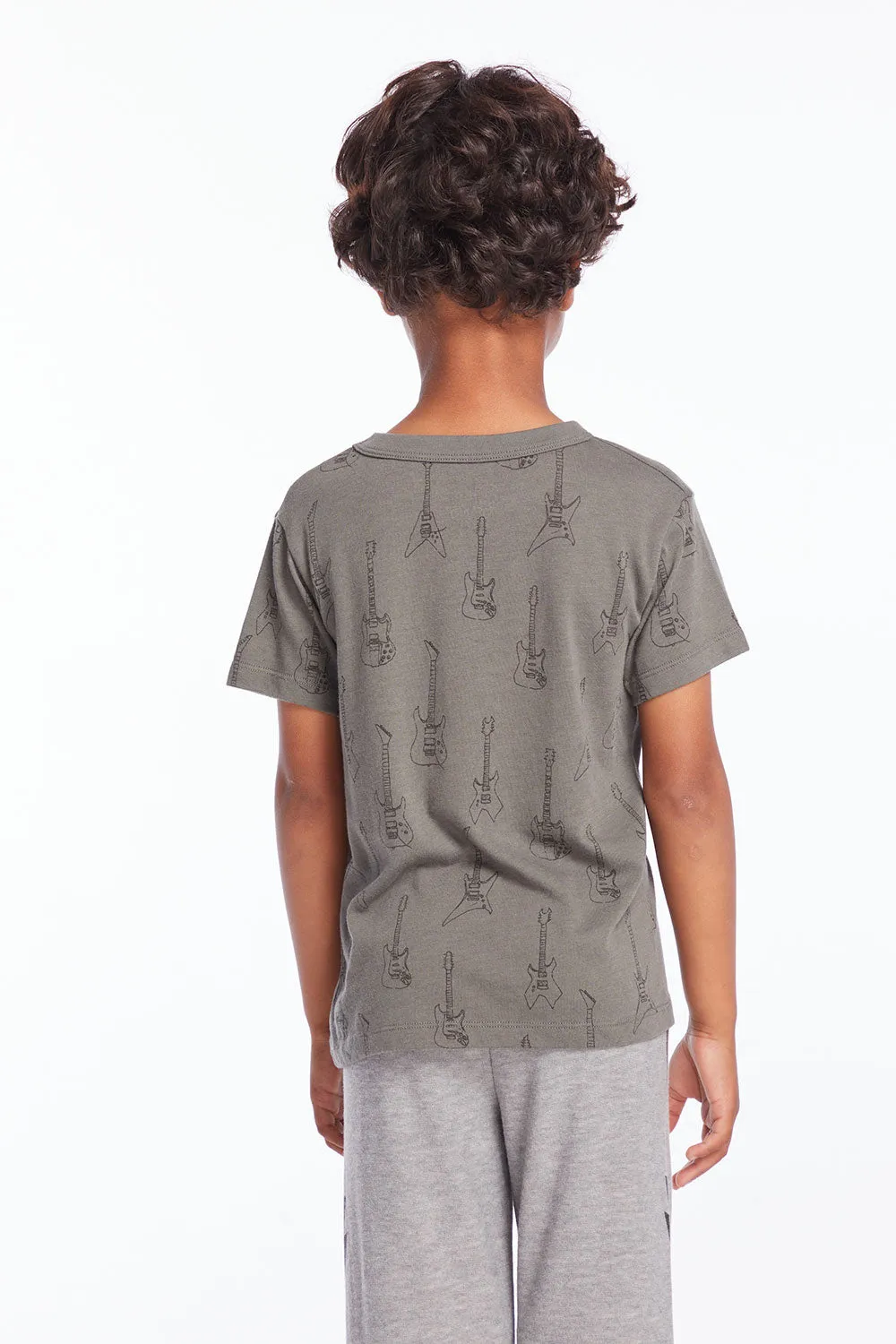 Electric Guitars Boys Tee sold by Chaser product image thumbnail 3