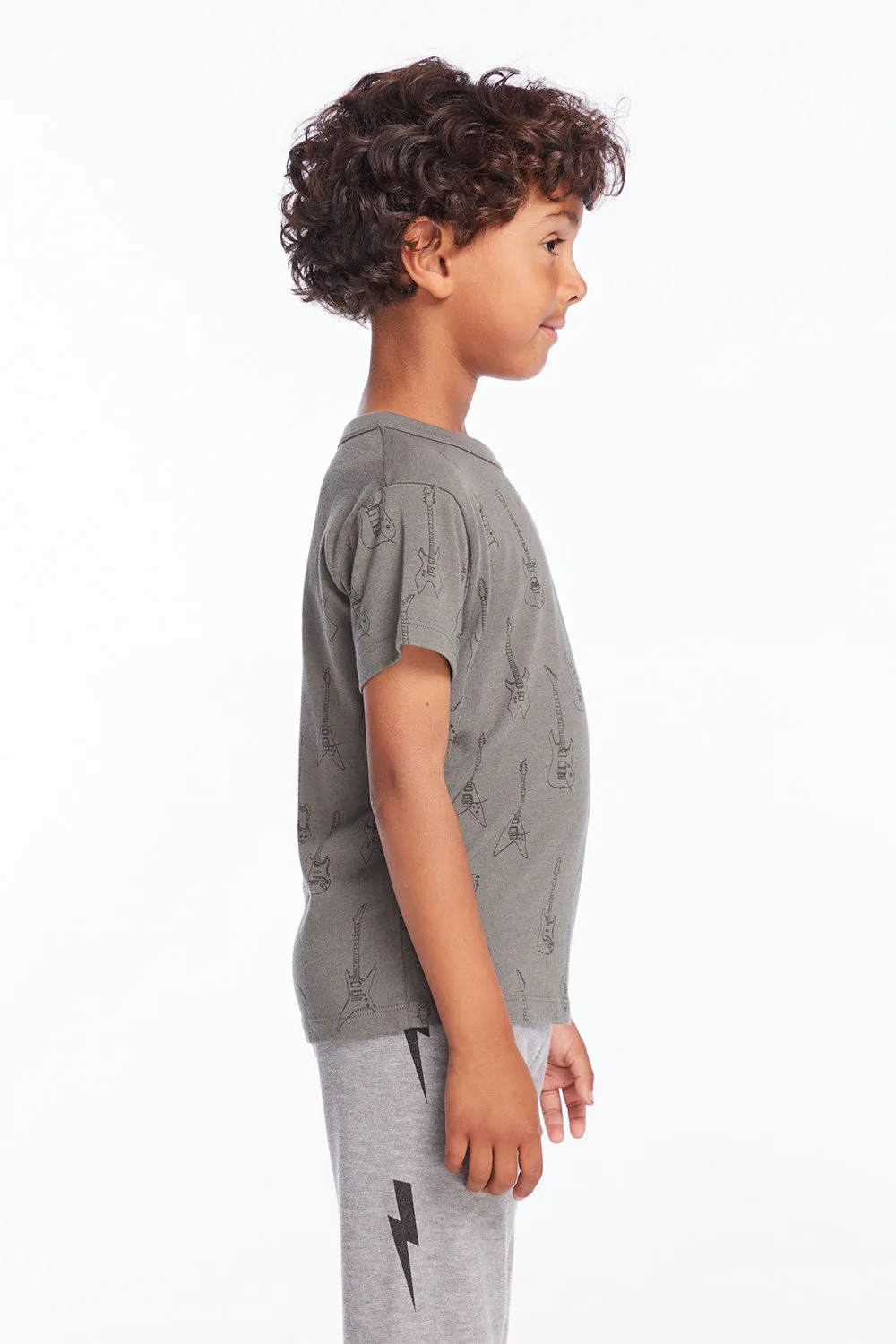 Electric Guitars Boys Tee sold by Chaser product image thumbnail 2