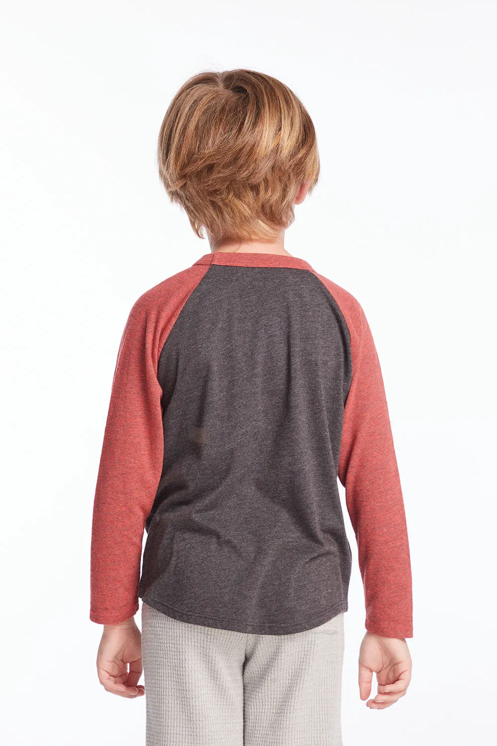 Vintage Rider Boys Baseball Tee sold by Chaser product image thumbnail 3