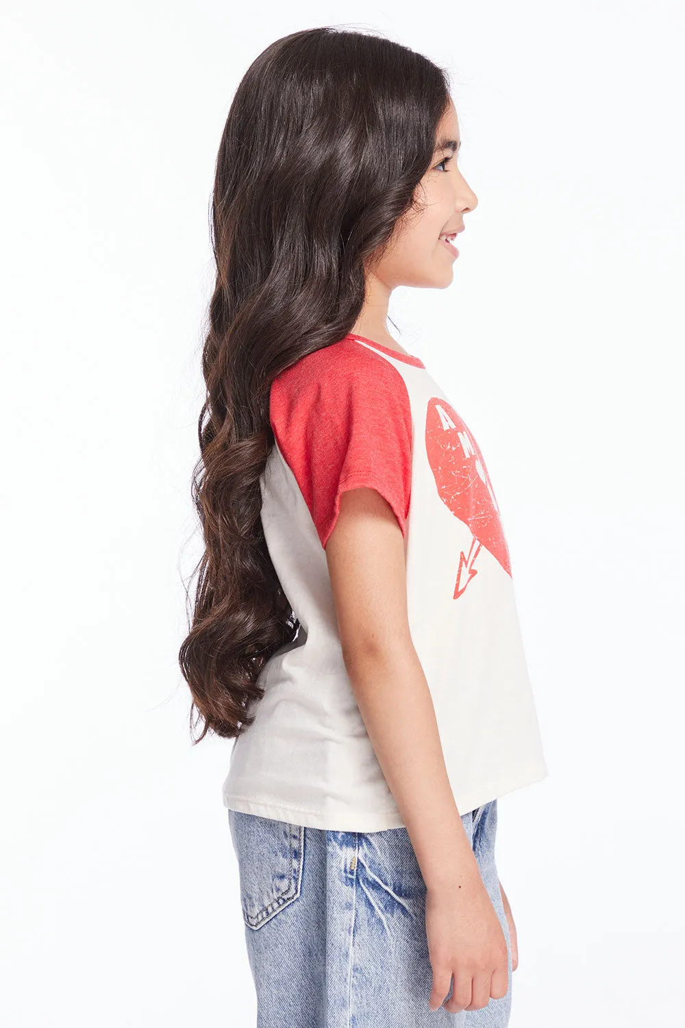 Amour Girls Tee sold by Chaser product image thumbnail 3