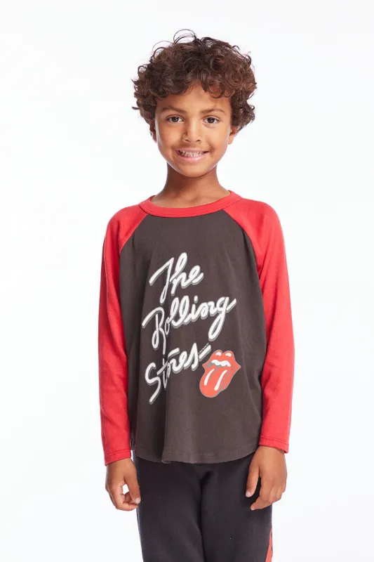 Rolling Stones Script Logo Boys Long Sleeve sold by Chaser