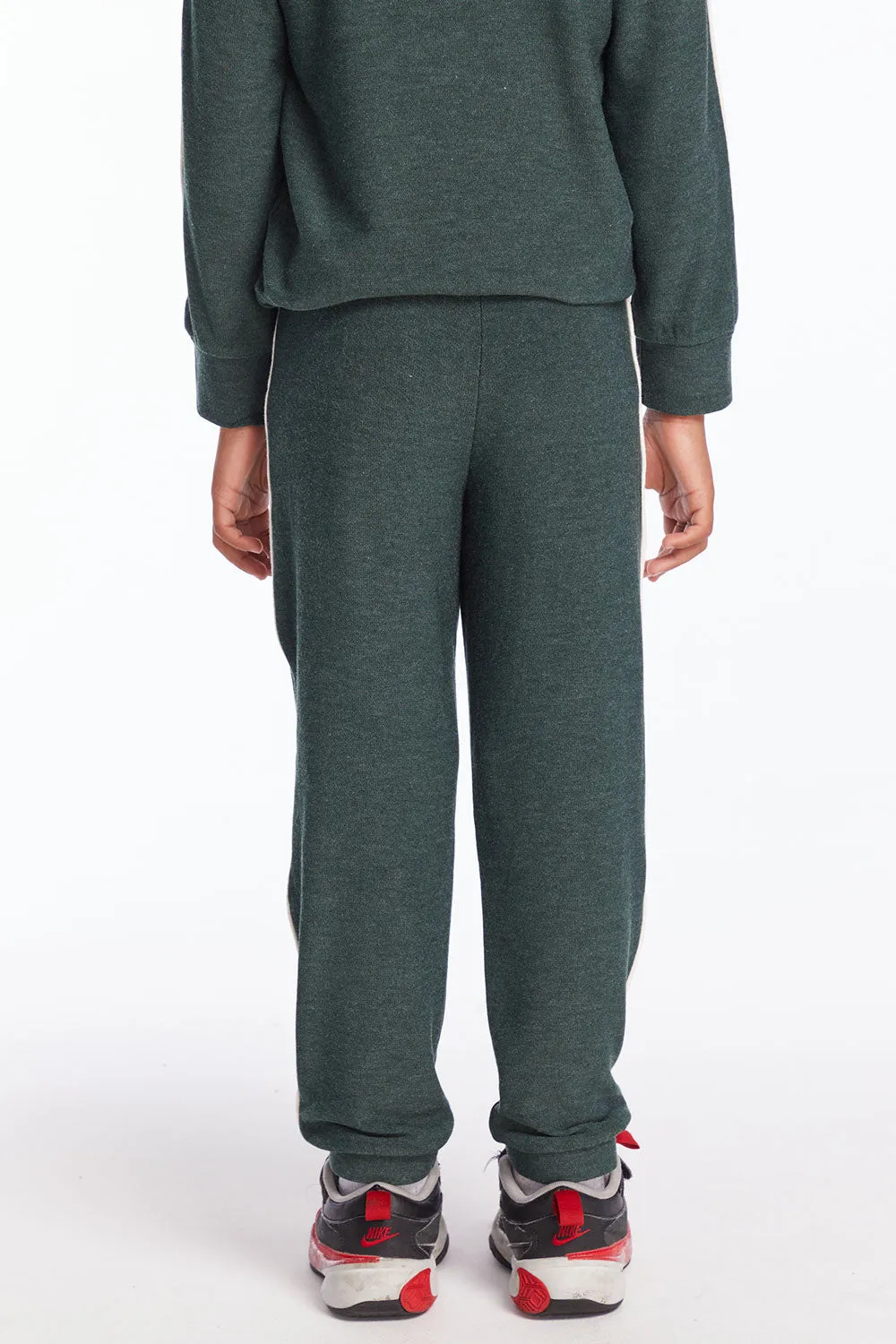 Boys Forest Pine Track Pant with Piping sold by Chaser product image thumbnail 3