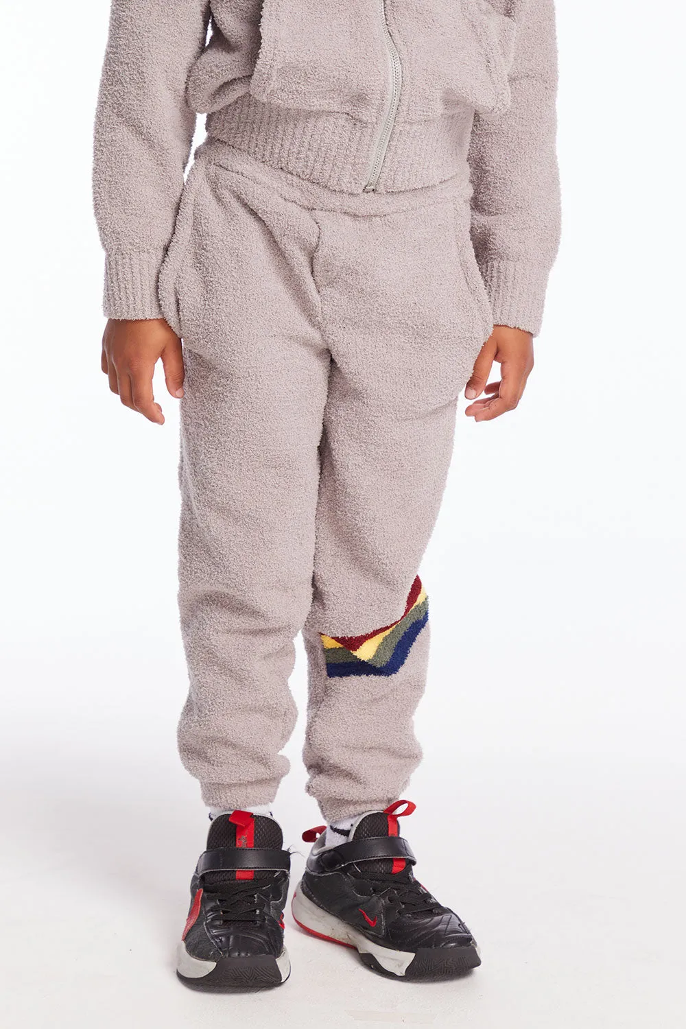 Boys Heather Grey Lounge Pant with Pocket sold by Chaser
