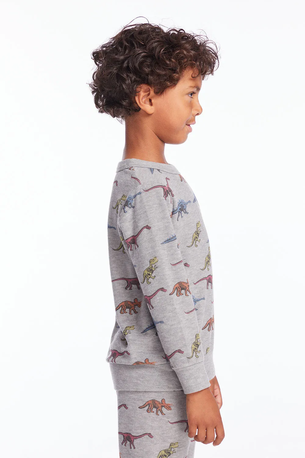 Skeleton Dinos Boys Pullover sold by Chaser product image thumbnail 2