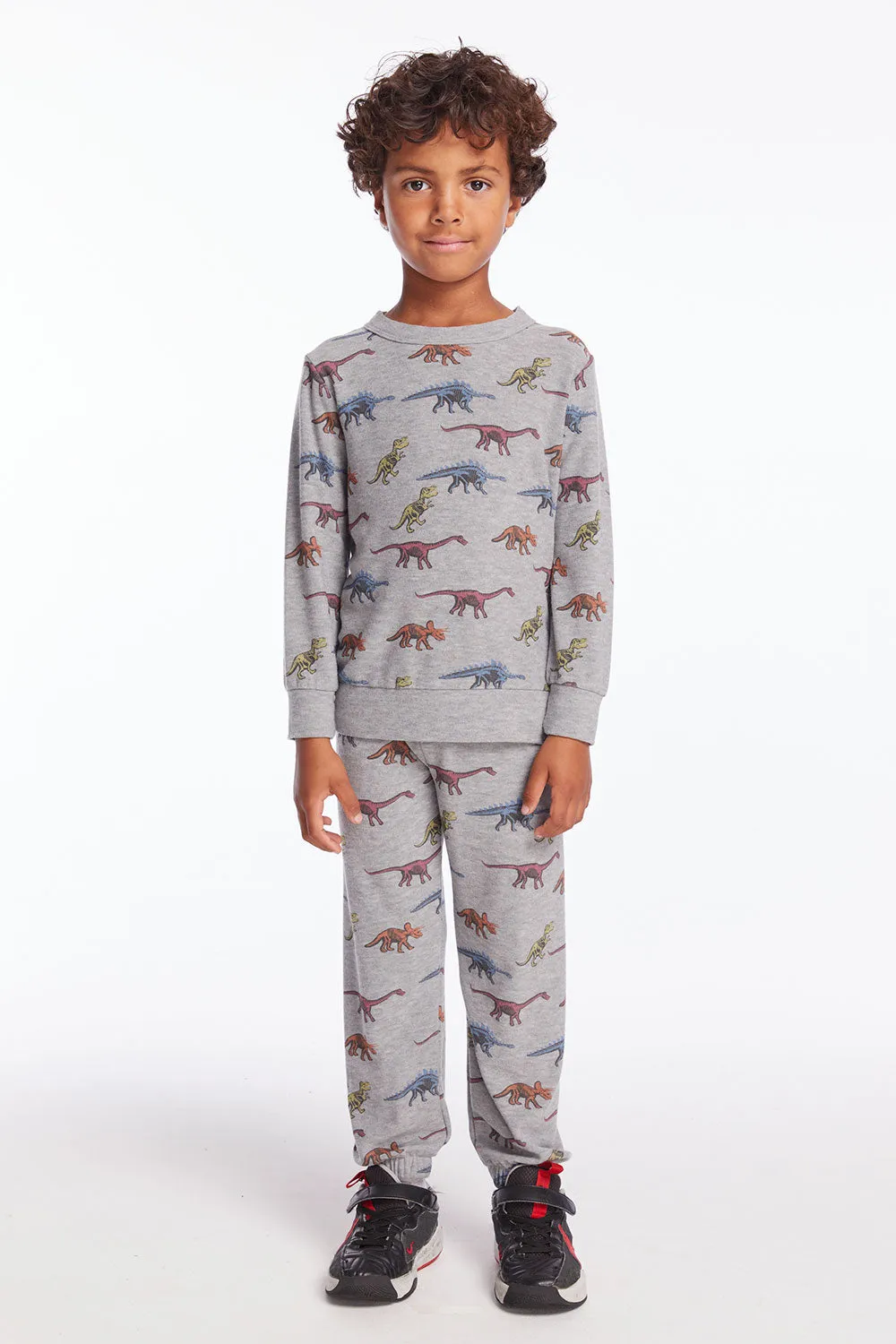 Skeleton Dinos Boys Pullover sold by Chaser product image thumbnail 4