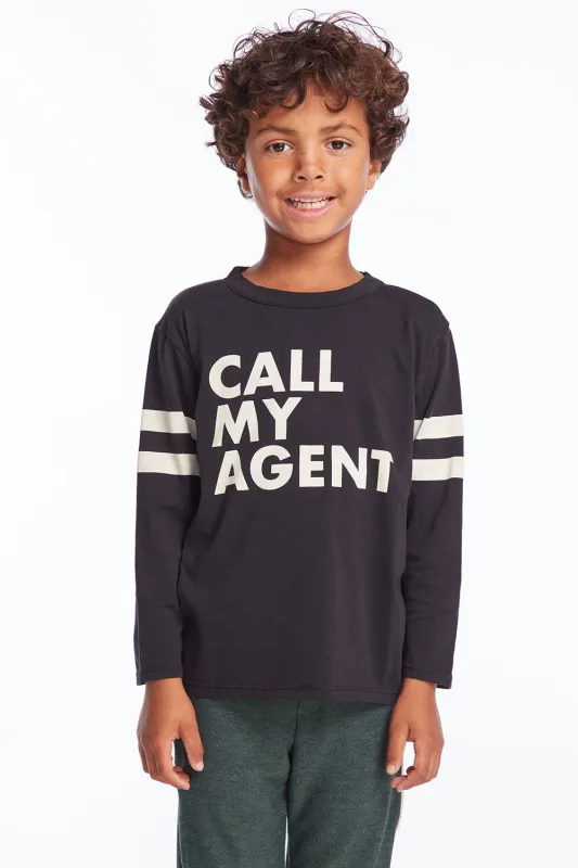 Call My Agent Boys Cloud Jersey Long Sleeve sold by Chaser