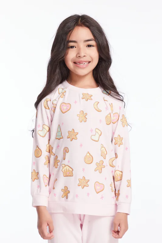 Christmas Cookies Girls Pullover sold by Chaser
