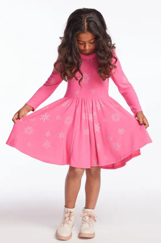 Glitter Snowflakes Girls Dress sold by Chaser