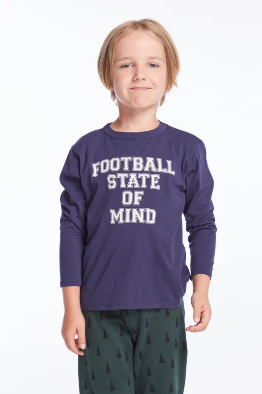 Football Mind Boys Long Sleeve sold by Chaser