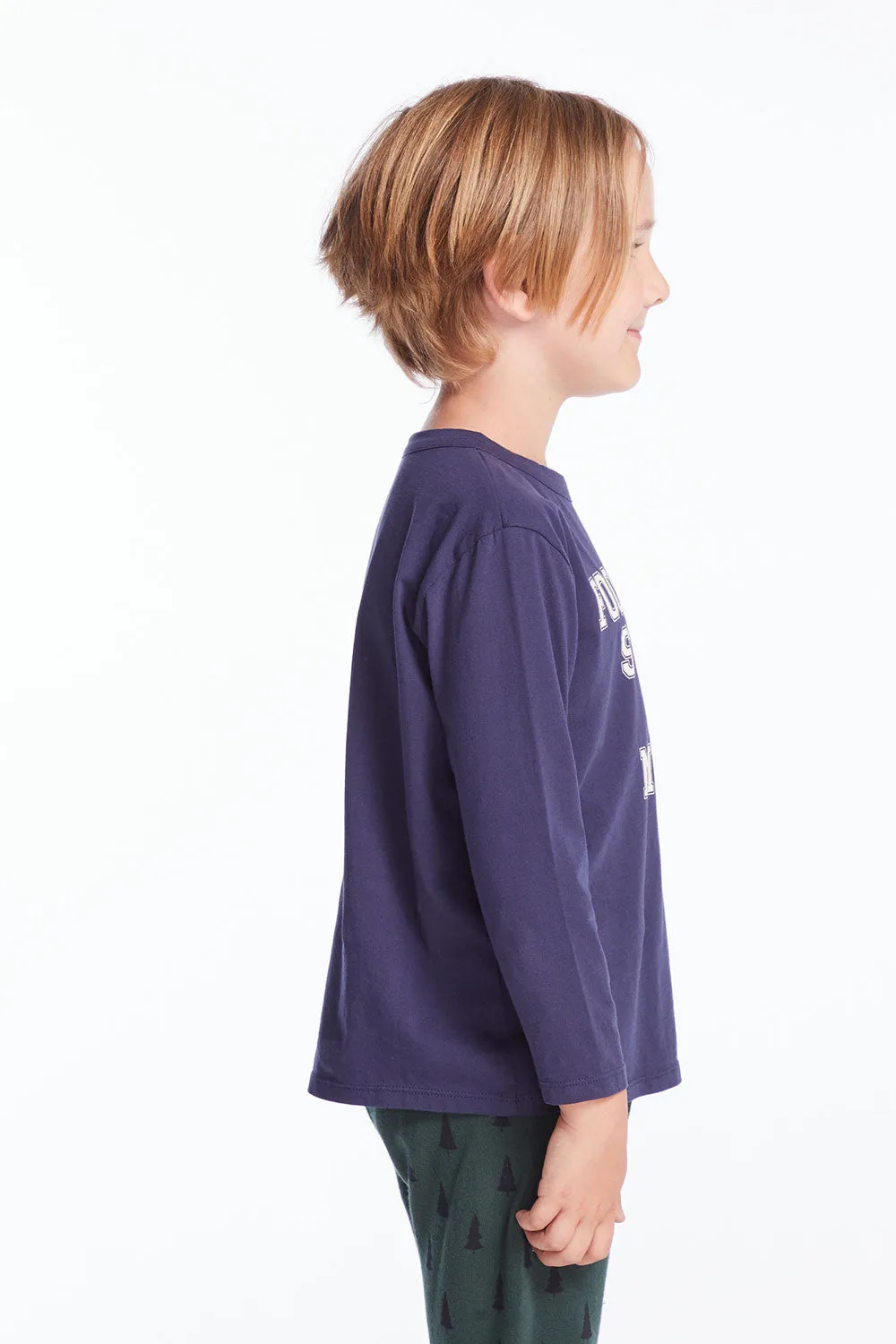 Football Mind Boys Long Sleeve sold by Chaser product image thumbnail 2