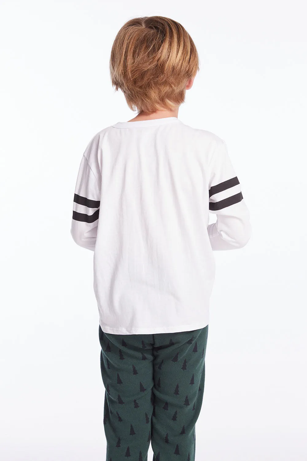 Chill Snowman Boys Cloud Jersey Long Sleeve sold by Chaser product image thumbnail 3