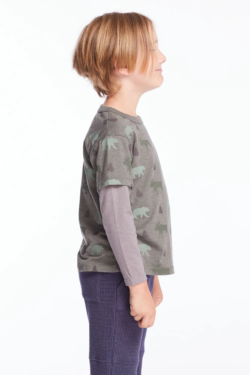 Bear & Moose Boys Long Sleeve sold by Chaser product image thumbnail 2
