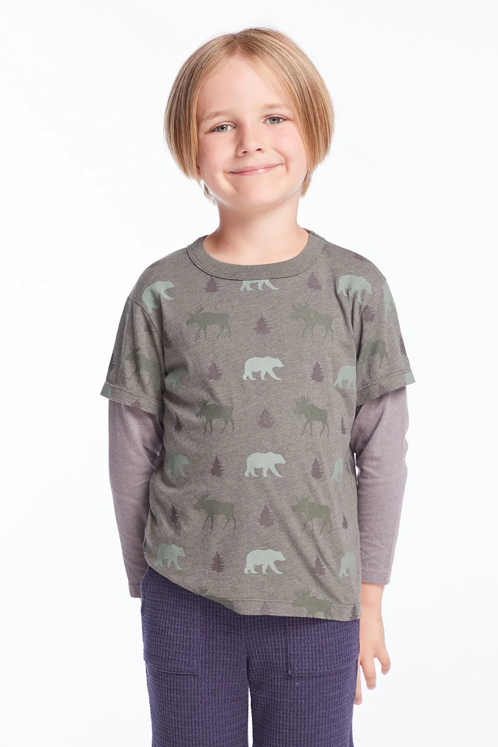 Bear & Moose Boys Long Sleeve sold by Chaser