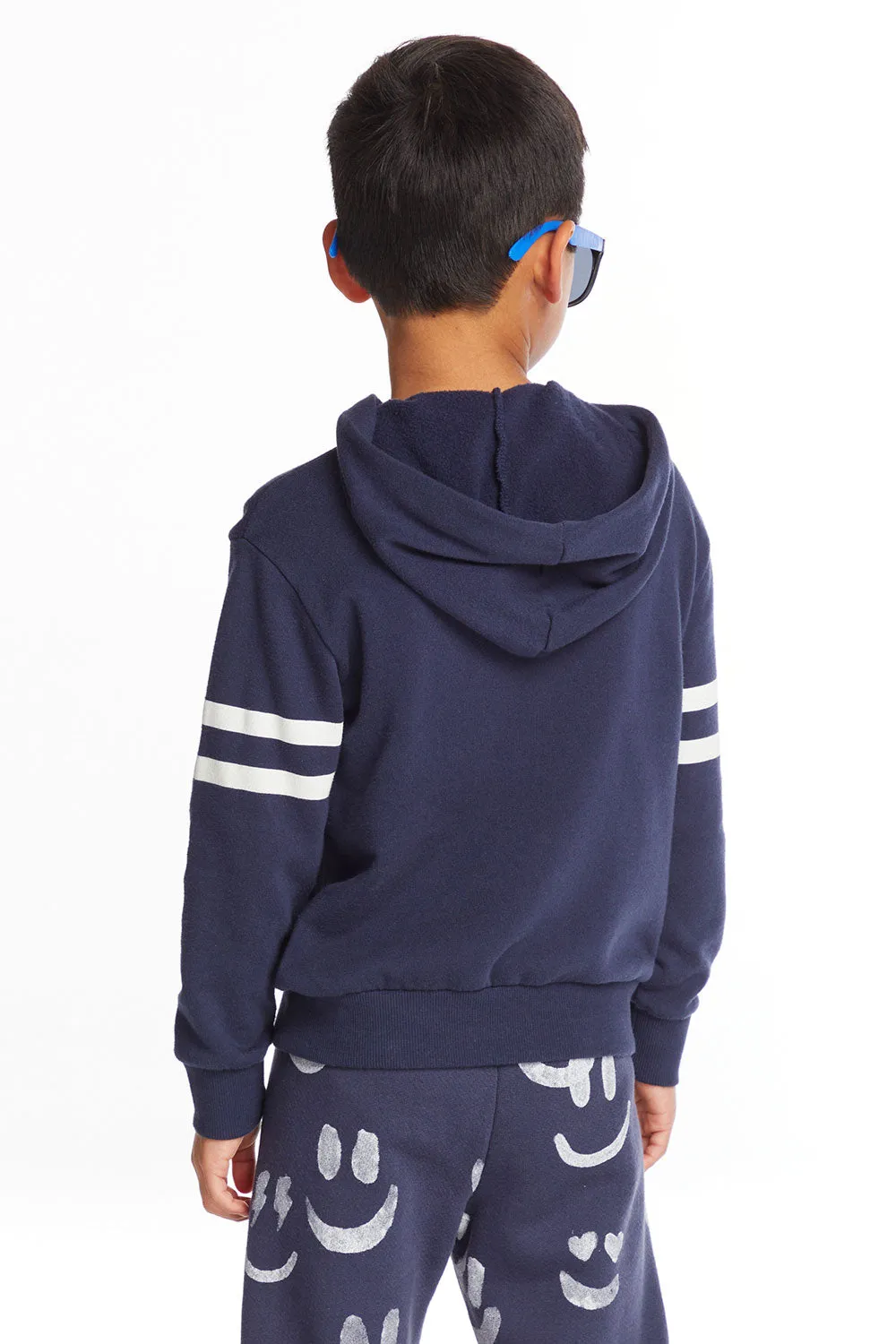 New York Skyline Boys Pullover Hoodie sold by Chaser product image thumbnail 3