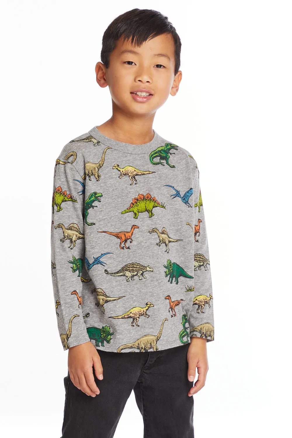 Dinosaurs Boys Long Sleeve sold by Chaser product image thumbnail 3