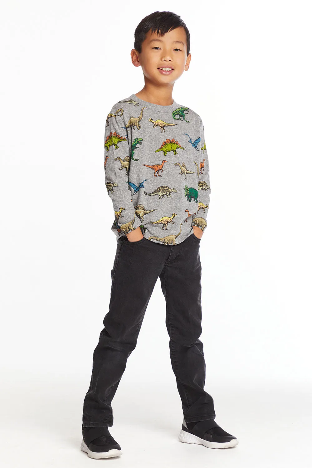 Dinosaurs Boys Long Sleeve sold by Chaser product image thumbnail 4