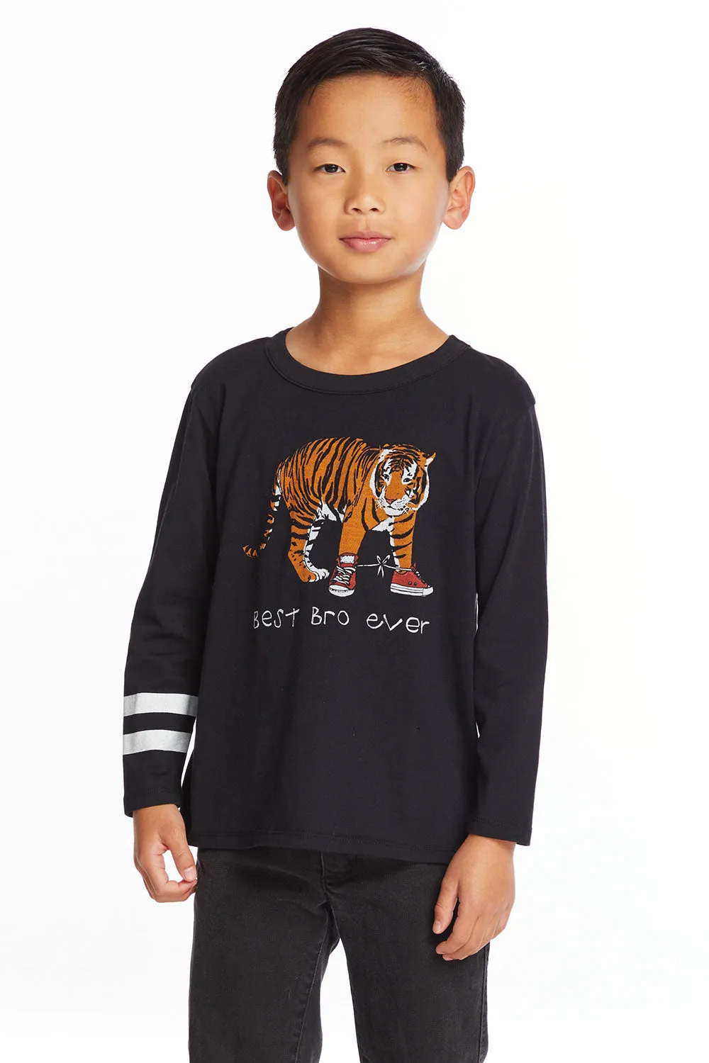 Best Bro Boys Long Sleeve Crew Neck Tee sold by Chaser