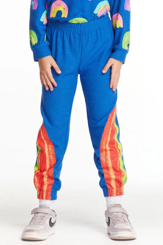 Painted Rainbow Girls Cozy Knit Sweatpants sold by Chaser