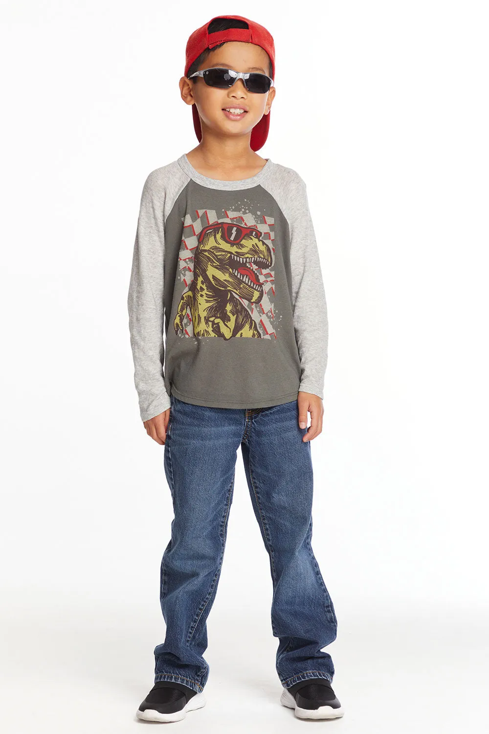 Cool Dino Boys Long Sleeve Tee sold by Chaser product image thumbnail 4