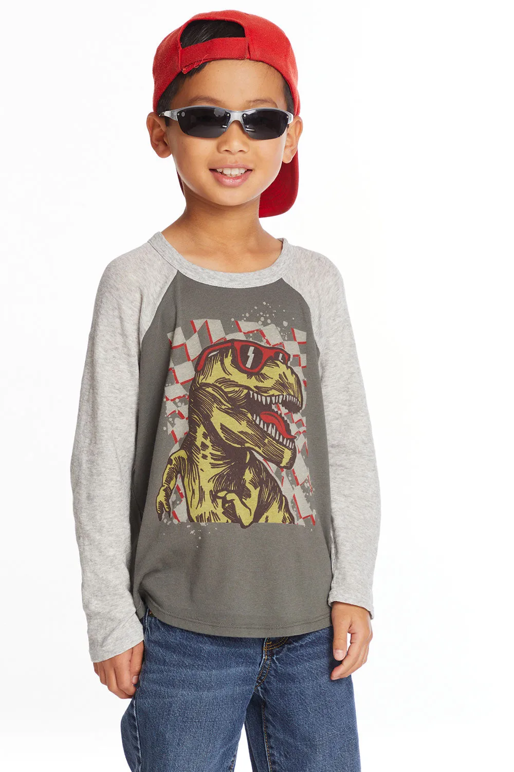 Cool Dino Boys Long Sleeve Tee sold by Chaser