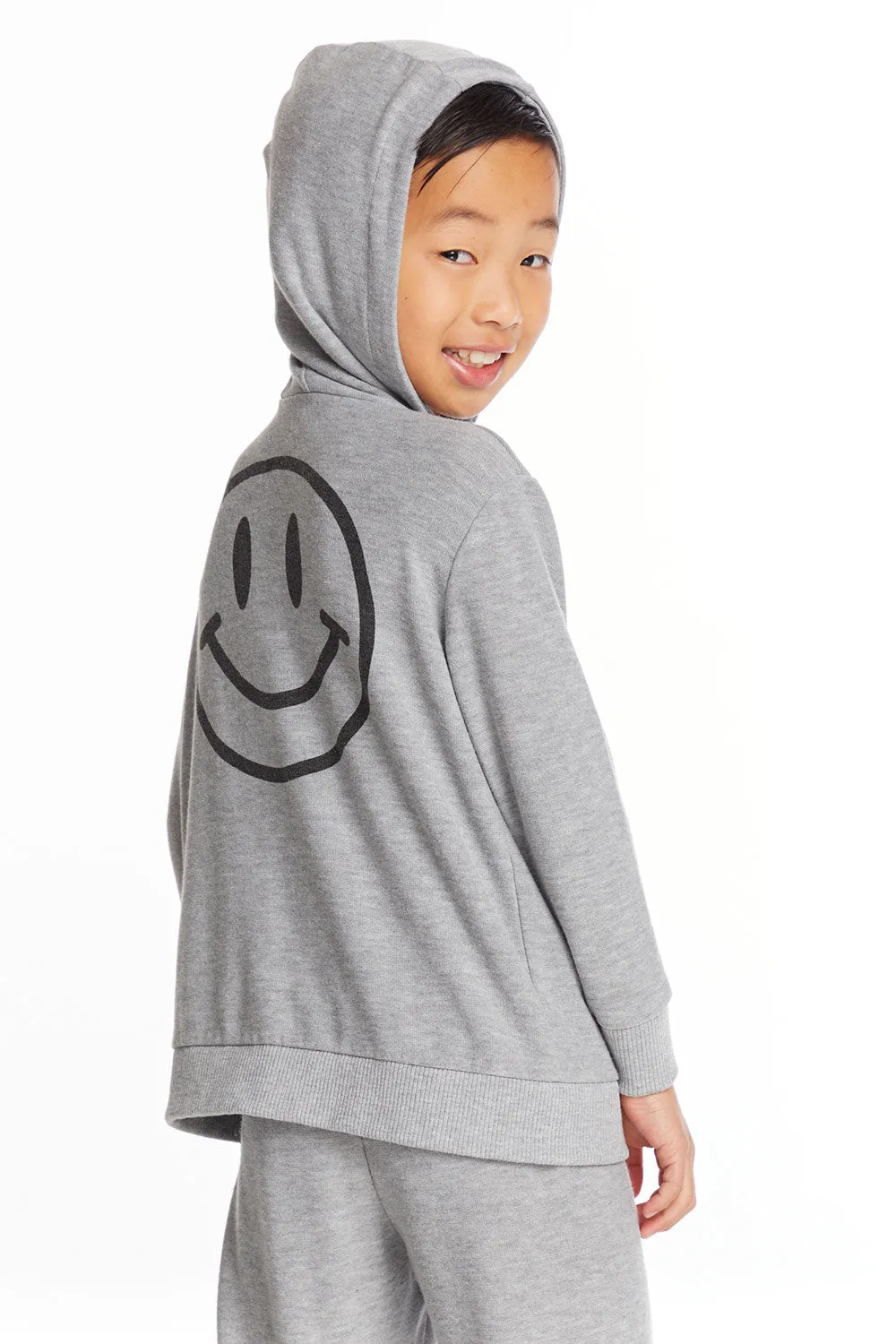 Good Times Boys Long Sleeve Zip Up Hoodie sold by Chaser product image thumbnail 2