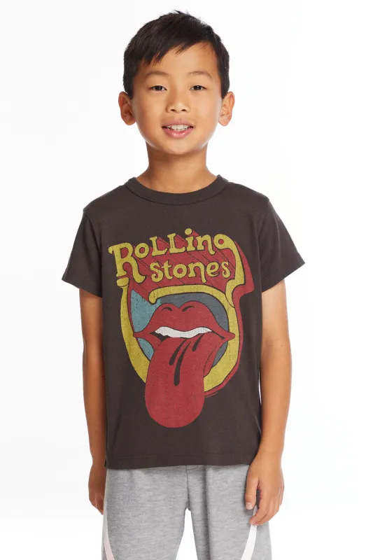 Rolling Stones Retro Logo Boys Tee made by Chaser