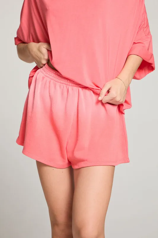 Riley Electric Coral Pink Short sold by Chaser