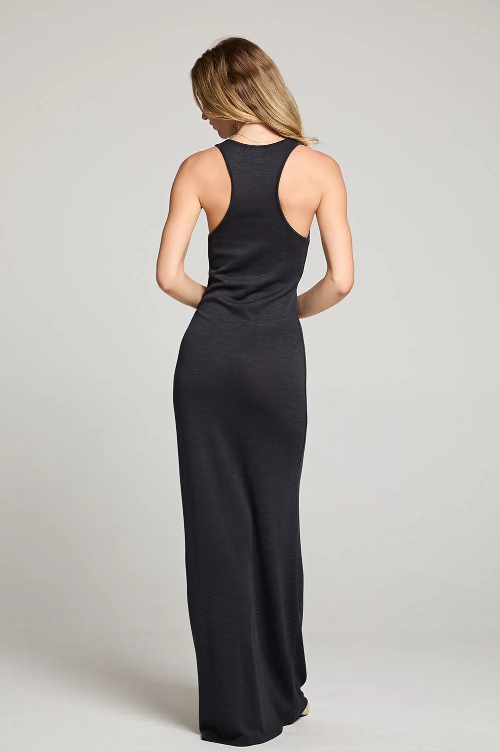 Mayer Licorice Black Maxi Dress sold by Chaser product image thumbnail 3