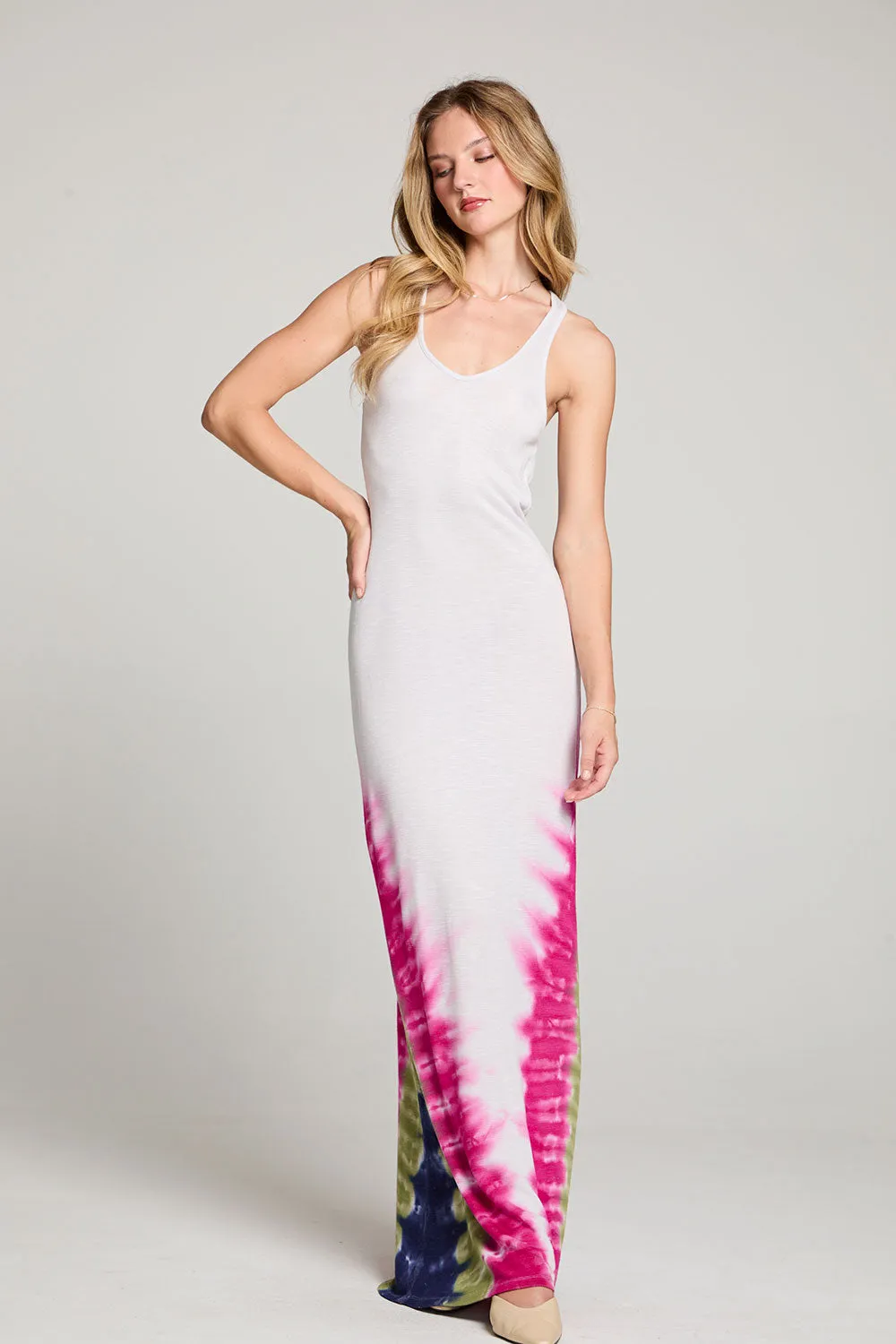 Mayer Desert Breeze Tie Dye Maxi Dress sold by Chaser product image thumbnail 3