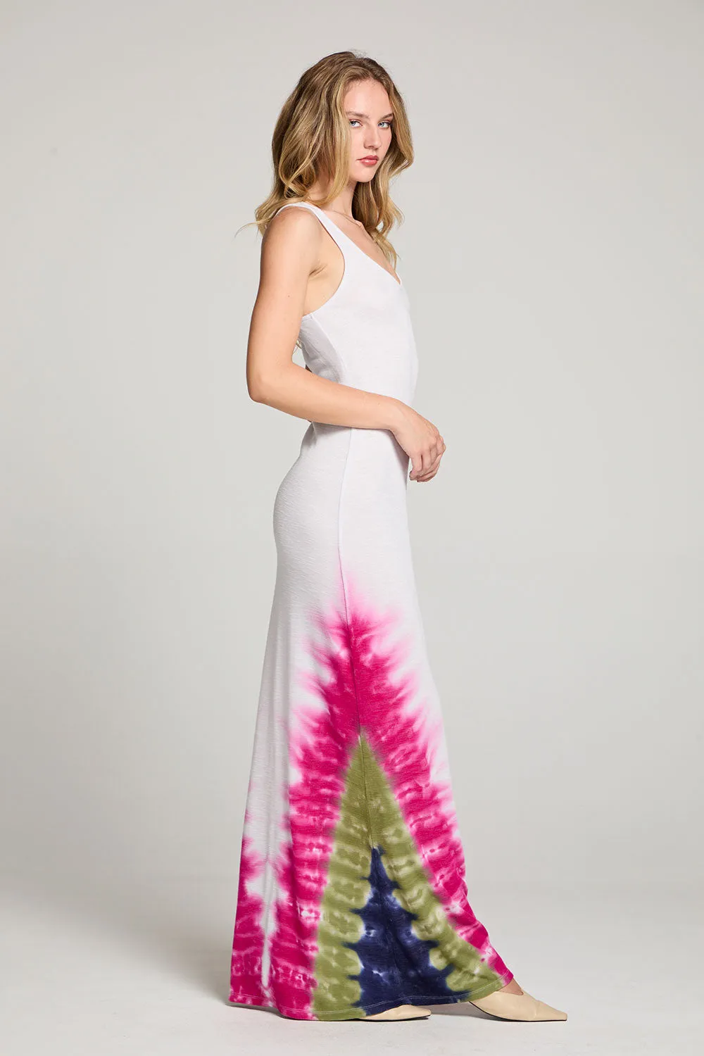 Mayer Desert Breeze Tie Dye Maxi Dress sold by Chaser product image thumbnail 4