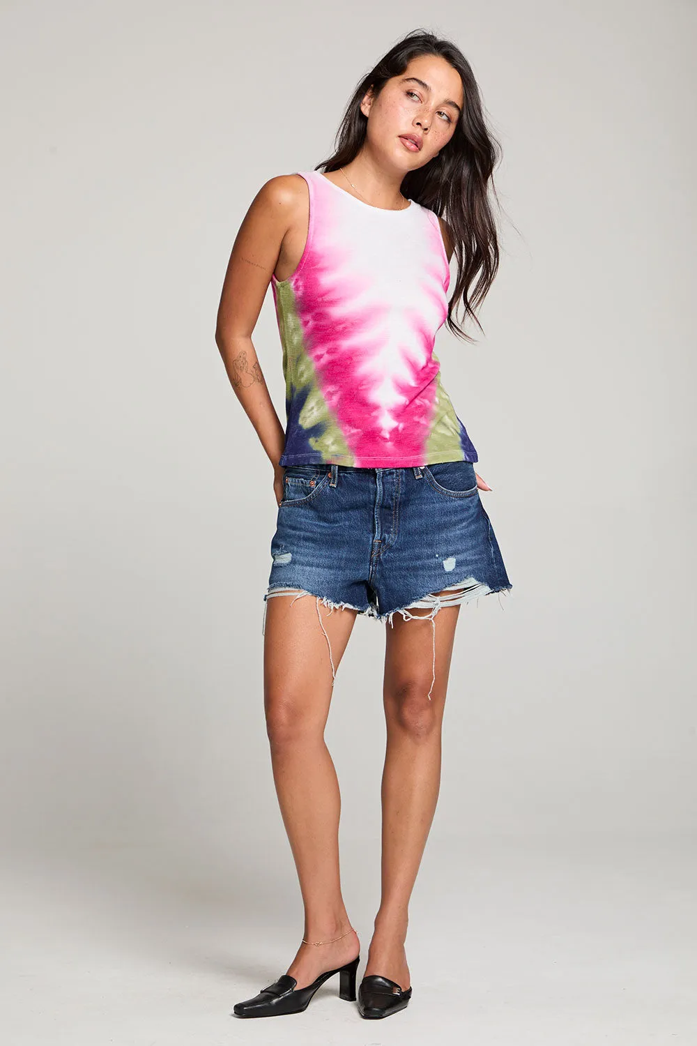 Alba Desert Breeze Tie Dye Tank sold by Chaser product image thumbnail 4