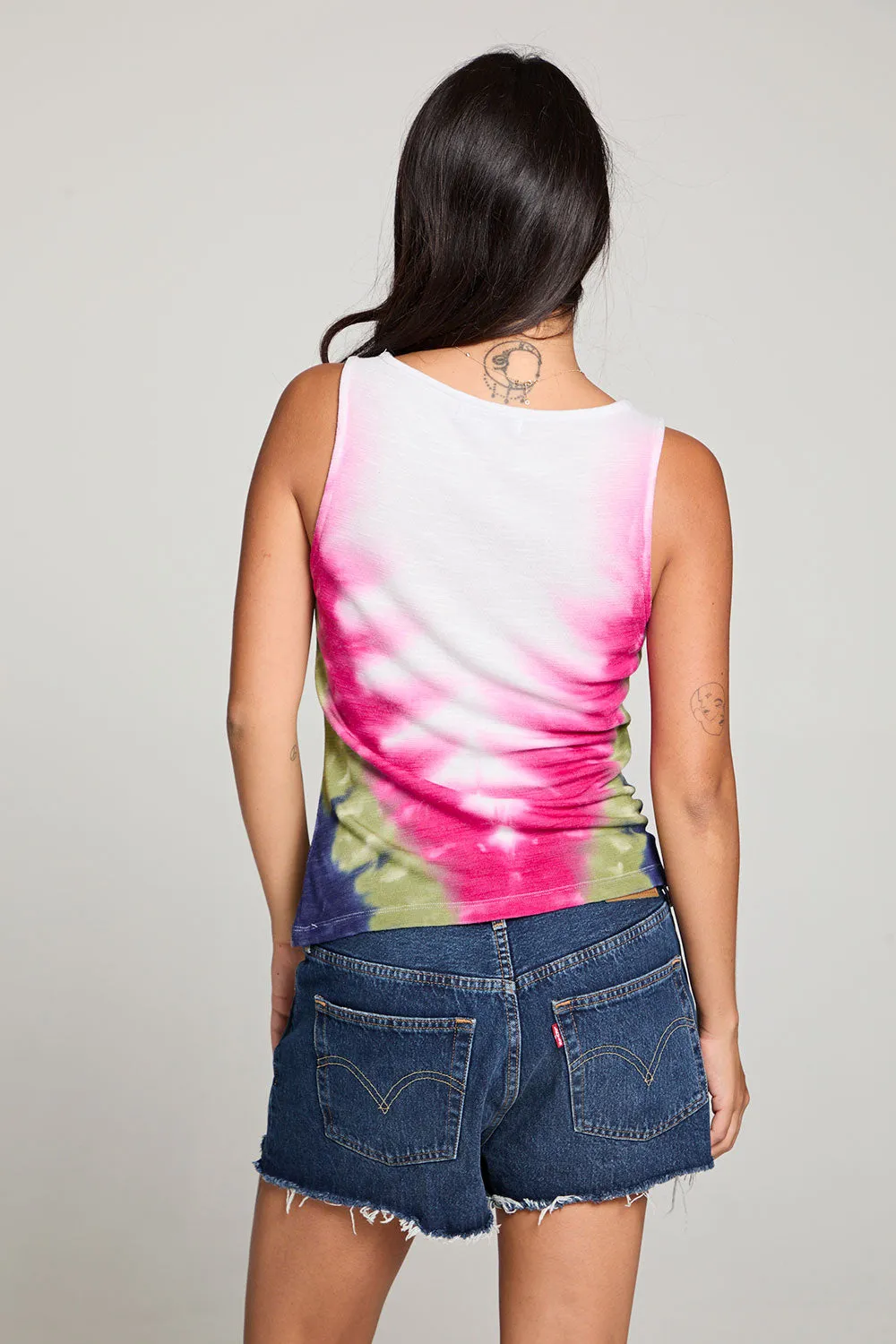 Alba Desert Breeze Tie Dye Tank sold by Chaser product image thumbnail 3