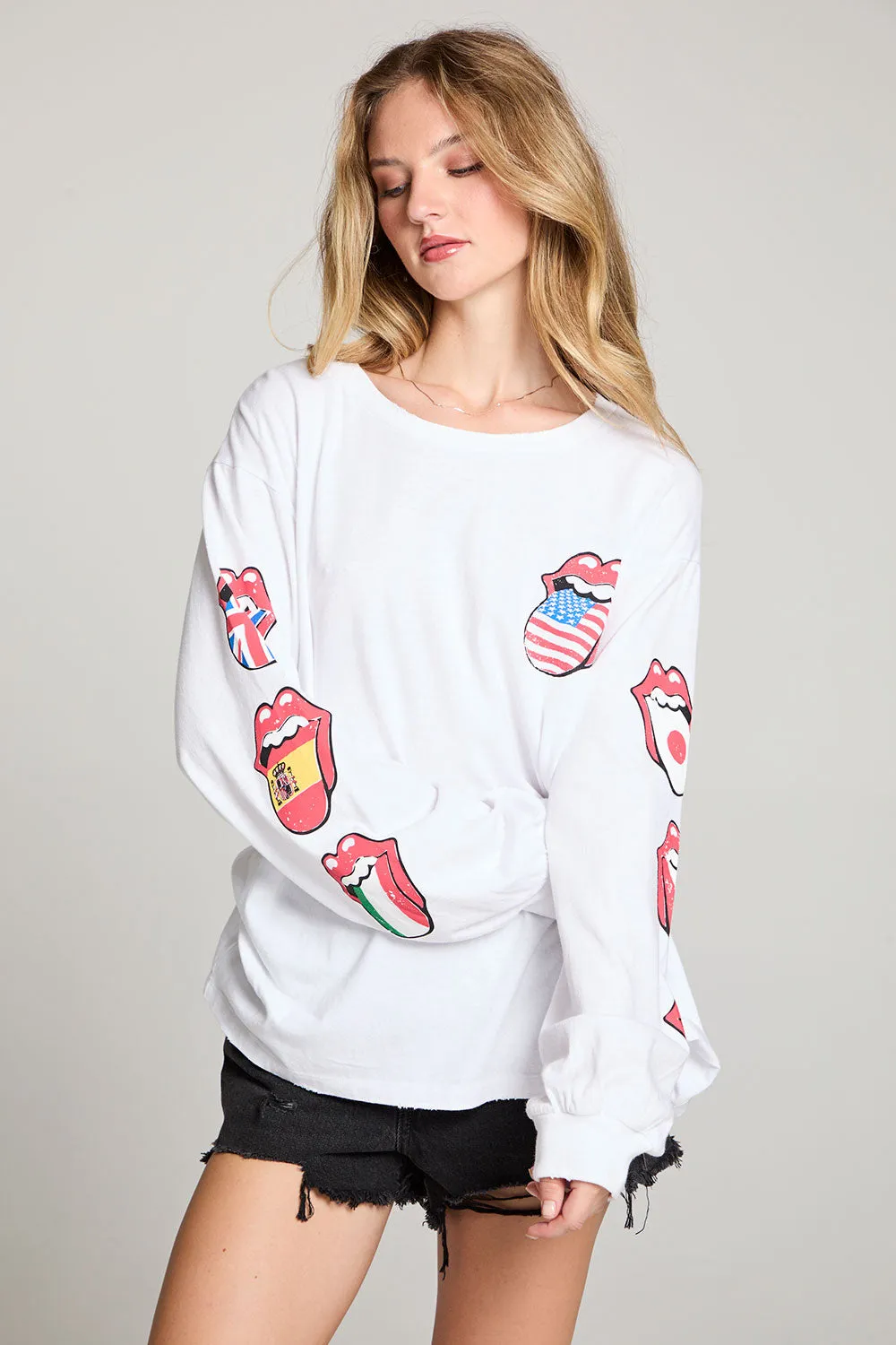 Rolling Stones World Tour Long Sleeve sold by Chaser product image thumbnail 5