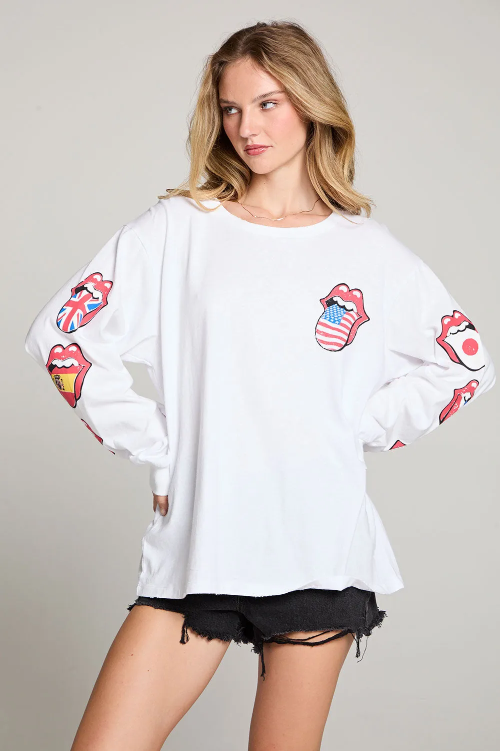Rolling Stones World Tour Long Sleeve sold by Chaser product image thumbnail 4