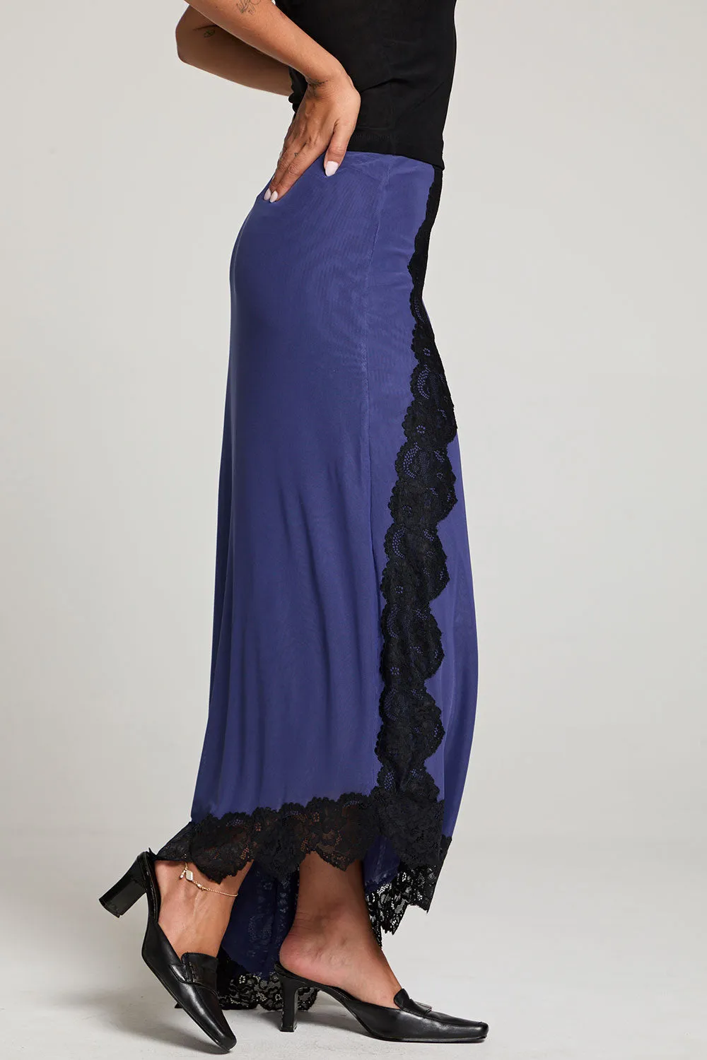 Demi Frost Blue Maxi Skirt sold by Chaser product image thumbnail 2