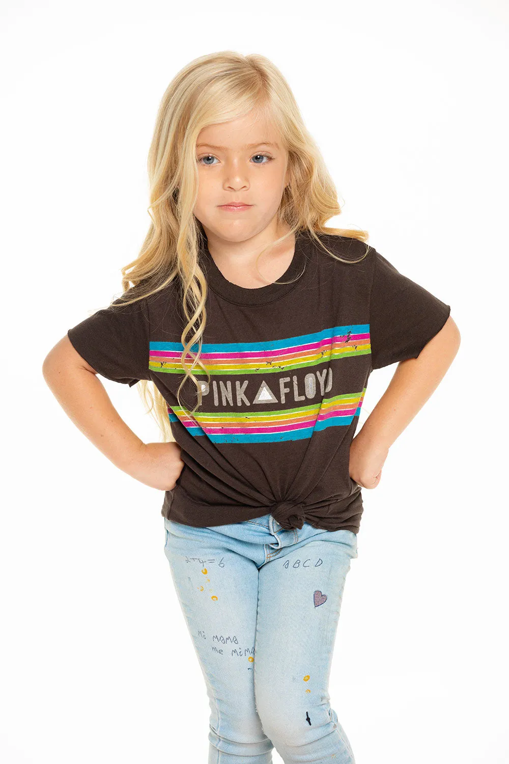 Pink Floyd - Neon Stripes Tee sold by Chaser