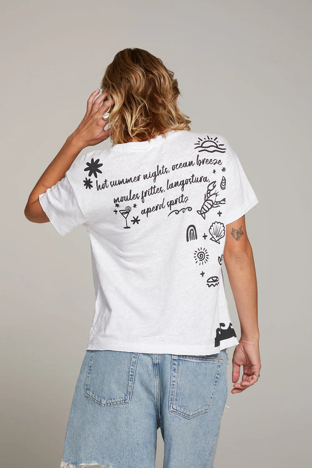 Summer Nights Tee sold by Chaser product image thumbnail 5